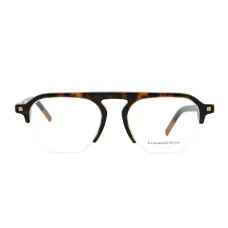 E. Zegna Men's Brown Plastic Irregular EZ 5148/052