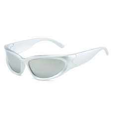 Fashion Beach Shades Eyeglasses Silver Silver