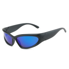 Fashion Beach Shades Eyeglasses Black Blue