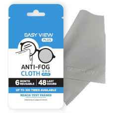 EASY VIEW+ Anti-Fog Microfiber Cloth