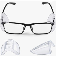 Eye Glasses Side Shields, Flexible Slip on