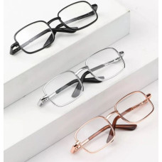 Doll Fashion Rectangle Metal Frame EyeGlasses